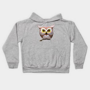 Owl alebrije, AI art Kids Hoodie